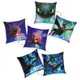 3ba HomeStyle Így Neveld A Sárkányodat Díszpárna 3 db 40x40 cm