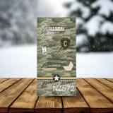 3ba HomeStyle Katonai Mintás Törölköző 70x140 cm