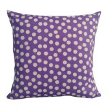 3ba HomeStyle Lilla Lila Fehér Pöttyös Díszpárnahuzat 40x40 cm