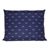 3ba HomeStyle Misi Sötétkék Horgonymintás Díszpárna 40x50 cm