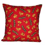 3ba HomeStyle Pokemon Pikachu Piros Díszpárnahuzat 40x40 cm