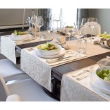 3ba HomeStyle Teflonos Ekrü Vízlepergető Futó Asztalterítő 45x138 cm