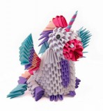 3D origami készlet, Unikornis - Creagami - Ország játéka jelölt 2022