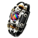 3D szivárványos bolygós karkötő