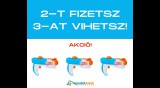 3db Hasbro NERF SuperSoaker Super Soaker Piranha (E2769) vízipisztoly, 2-t fizetsz 3-at vihetsz