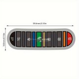 3db Színváltó Ragasztós Hőmérő Csík