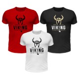 3db Train like a viking póló szettben (piros-fehér-fekete)