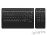 3Dconnexion Keyboard Pro billentyűzet Numpaddal US angol kiosztással