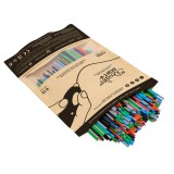 3Doodler Primary Pow Mixed Bag 250 Lebomló műanyag Kék, Zöld, Szürke, Vörös 1 g