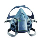 3M™ 7503 Szilikon Ikerszűrős Félálarc (L)