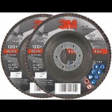 3M 769F lamellás tárcsa, átmérő 115 mm, szemcseméret 120+, 2 db (7100196539)