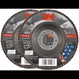3M 769F lamellás tárcsa, átmérő 115 mm, szemcseméret 40+, 2 db (7100196818)