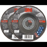 3M 769F lamellás tárcsa, átmérő 115 mm, szemcseméret 60+, 2 db (7100196816)