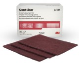 3M anyagok 3M 7447 Scotch-brite vörös kézi lapka
