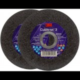 3M Cubitron 3 vágókorong, méret 115×1 mm, 2 db, 86616 (7100304120)