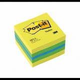 3M Post-it 2051L öntapadó jegyzettömb Négyszögletes Kék, Zöld, Türkizkék, Sárga 400 lapok (FT510091729)