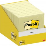 3M Post-it 6820-CY öntapadós jegyzettömb 76x76mm kanárisárga 100lap (7100317841) (postit7100317841)