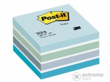 3M POSTIT 3M Post-it® Öntapadó jegyzettömb, 450 lap, 76x76 mm, aquarell kék