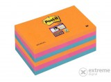 3M Postit Super Sticky 76x127mm öntapadó jegyzettömb, Bangkok (6x90lap)