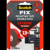 3M Scotch-FIX™ Extrém erős kültéri kétoldalas rögzítőszalag PT1100-1950-P, 19 mm × 5 m (7100272807)