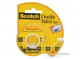 3M Scotch® Ragasztószalag, kétoldalas, adagolón, kézi, 12 mm x 6,3 m