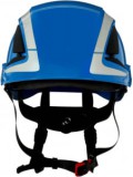3M SecureFit X5003V-CE védősisak UV érzékelővel, fényvisszaverővel, kék