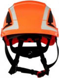 3M SecureFit X5007V-CE védősisak UV érzékelővel, fényvisszaverővel, narancssárga