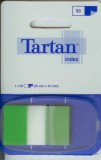 3M Tartan Index 6805-3EU standard jelölőcímke - zöld - 50 címke / bliszter