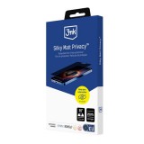 3mk Apple iPhone 17 Pro silky matt privacy  fólia (matt, hydrogél öngyógyító, tokbarát, betekintés védelem) átlátszó