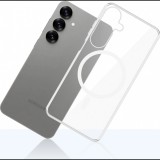 3mk Clear MagCase™ Samsung Galaxy S25+ Telefon tok - Átlátszó (5903108611640)