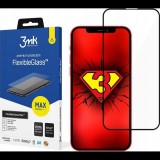 3mk FlexibleGlass Max hibrid üvegfólia 7H Fekete Apple iPhone 13 Mini (3MK1891BLK)
