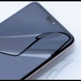 3mk FlexibleGlass Max Samsung Galaxy A115 A11 Fekete, Hibrid Üveg Képernyővédő Fólia Megerősített Élekkel (2571)