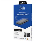 3MK HARD GLASS MAX képernyővédő üveg (3D full cover, íves, ujjlenyomat mentes, karcálló, tok barát 0.3mm, 9H) FEKETE Samsung Galaxy S23 Plus (SM-S916)