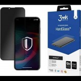 3mk HARD GLASS MAX képernyővédő üveg (3D, tokbarát, extra karcálló, 0,3mm, 9H) FEKETE Xiaomi 12 Lite (GP-139820) (3MK4864)