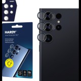 3MK Hardy Lens Protection Pro Kamera lencsevédő Samsung Galaxy S23 Ultra fekete (5903108573337)