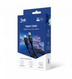 3mk Hyper Cable 4k60Hz 100W 1m Black 3MK464550