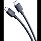 3mk Hyper USB Type C Apa - USB Type C Apa - Fekete (1.2m) (5903108541220)