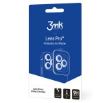 3MK LENS PRO FULL COVER kameravédő üveg (2.5D lekerekített szél, karcálló, 9H, felhelyezést segítő keret) ÁTLÁTSZÓ Apple iPhone 15 Plus, iPhone 15