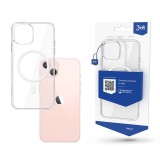 3mk Mag Case Apple iPhone 14 Műanyag Tok - Átlátszó (5903108476430)