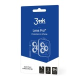 3MK Samsung Galaxy S23 (SM-S911) lens pro kameravédő üveg (kerekített szél, karcálló, felhelyezést segítő keret) fekete