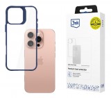 3mk Satin Armor Case+ átlátszó, TPU és PC anyagú telefontok Kék Apple iPhone 16 Pro