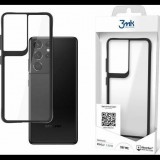 3mk Satin Armor Case+ átlátszó, TPU és PC anyagú telefontok Samsung Galaxy S21 Ultra 5G (3mk Satin Armor Case+(41))