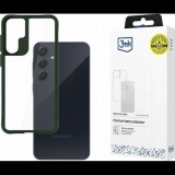 3mk Satin Armor Case+ átlátszó, TPU és PC anyagú telefontok Zöld Samsung Galaxy A55 5G (5903108568159)