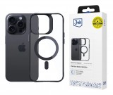 3mk Satin Armor MagCase átlátszó, TPU és PC anyagú telefontok Apple iPhone 15 Pro