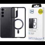 3mk Satin Armor MagCase átlátszó, TPU és PC anyagú telefontok Samsung Galaxy S23 5G (5903108563864)