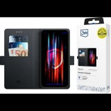3MK Wallet oldalra nyitható tok Xiaomi Redmi Note 14 Pro+ fekete (5903108635707)