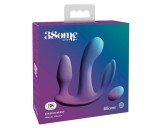 3Some total ecstasy - akkus, rádiós tripla vibrátor (lila)