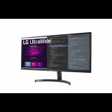 34" LG 34WN700-B LCD monitor fekete (34WN700-B) - Monitor