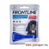 3db Frontline Spot On XL kullancs, bolha ellen nagy (40kg feletti) kutya számára
