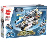 4-az-1-ben Csillagközi vadász | 821 db építőkocka | építőjáték | QMAN 41310